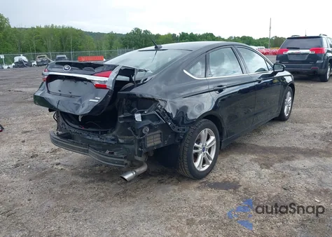 2018 Ford Fusion Se из США, поврежденный, VIN 3FA6P0HD3JR238610